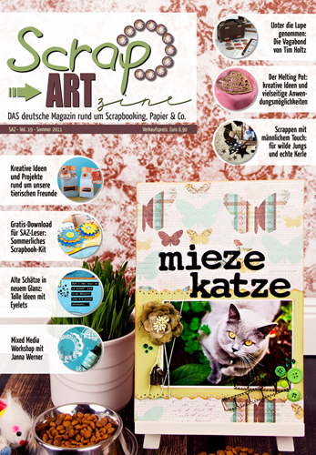 SAZ scrapbooking scrappen scrap art zine